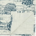 thumbnail image 2 of Captiva Island Nautical Table Runner, 14"x72" Rectangular, 100% Cotton, Indigo and White Colors, One Piece, 2 of 3