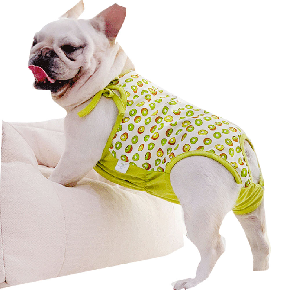 BT Bear Dog Vest, Female Dog Diaper, Warm Breathable Velvet Chest and