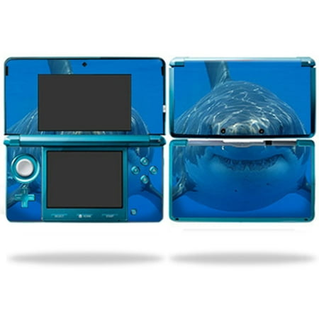 Mightyskins Protective Vinyl Skin Decal Cover for Nintendo 3DS wrap sticker skins Shark