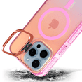 thumbnail image 2 of Funda Case Carcasa Tornasol Color Titanio Rosa Con Soporte Premium Para iPhone 13 PRO Compatible Con Magsafe, 2 of 7