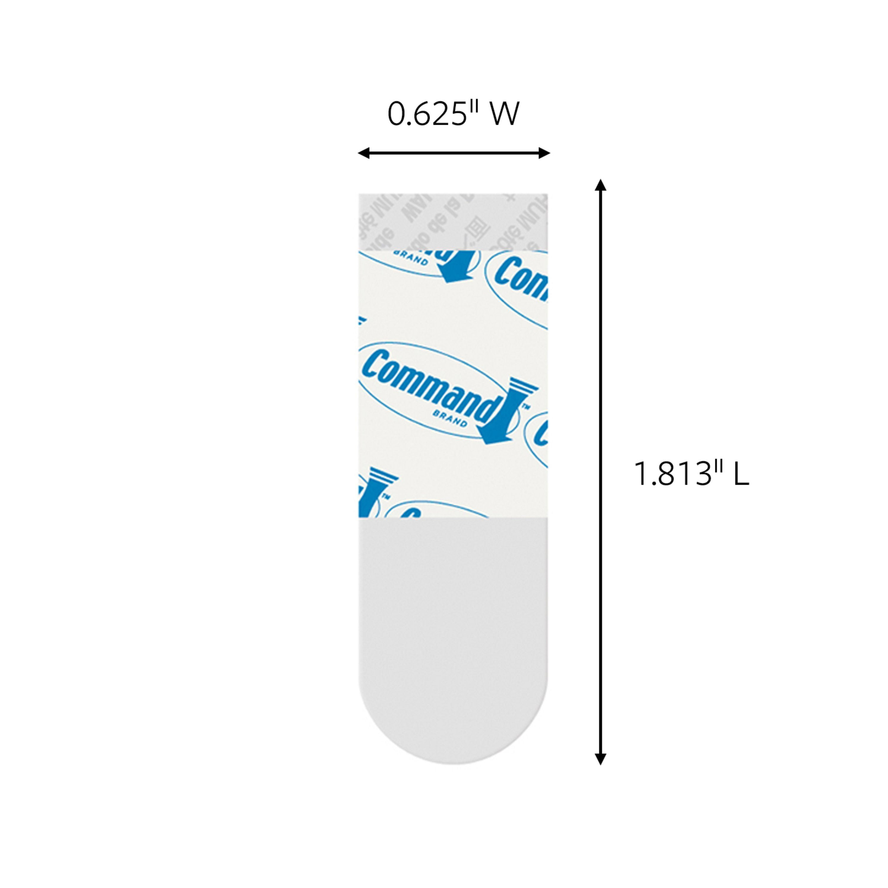 Command™ Clear Small Refill Strips - 17024CLR