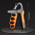 thumbnail image 2 of Pinza mano Fortalecedor agarre Fitness Entrenamiento 5-100 fuerza Alivio del estrés para el desarrollo muscular Recuperación terapia manos músicos Atletas lesiones en las, 2 of 9