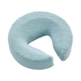 thumbnail image 3 of Almohada de cuna facial de espuma viscoelástica, ergonómica, suave, cómoda y transpirable. Azul claro, 3 of 8