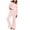Pink, variant on XuJwPNcy Womens 2 Piece Pajama Sets Lounge Set Soft Long Sleeve Cropped Pj Sleepwear Wide Leg Pants Loungewear