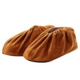 thumbnail image 2 of Indoor Flannel Shoe Covers Can Be Washed And Reused, Thickened, Non-Slip, Wear-Resistant, Sound-Absorbing And Warm Shoe Covers I-Light Brown, 2 of 6