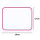 thumbnail image 2 of Pizarra magnética de borrado en seco, fácil de escribir y limpiar, pizarra blanca flexible con imán para refrigerador, color rosa, 2 of 5