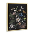 thumbnail image 3 of Stupell Industries Gothic Botanical Herbs Gold Framed Floater Canvas Wall Art design by Julia Purinton, 31 x 25, 3 of 9