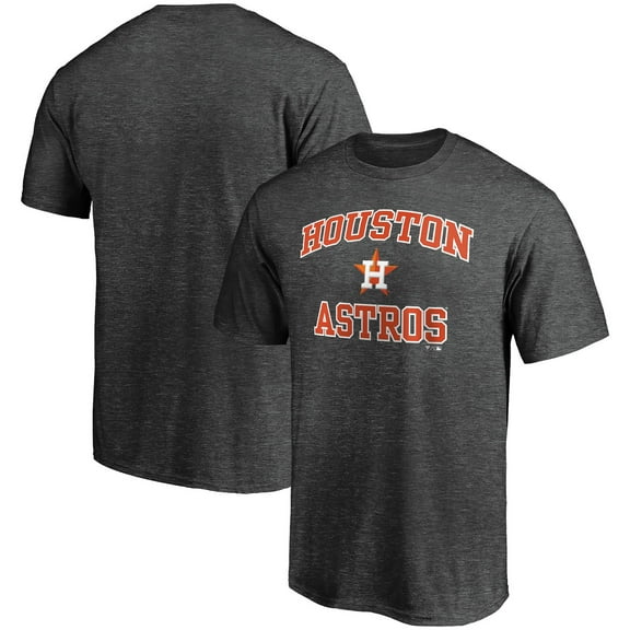 Men's Fanatics Branded Charcoal Houston Astros Heart & Soul T-Shirt