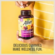 Natures Way Alive! Women’s Premium Gummy Multivitamin, B-Vitamins, 75 Gummies