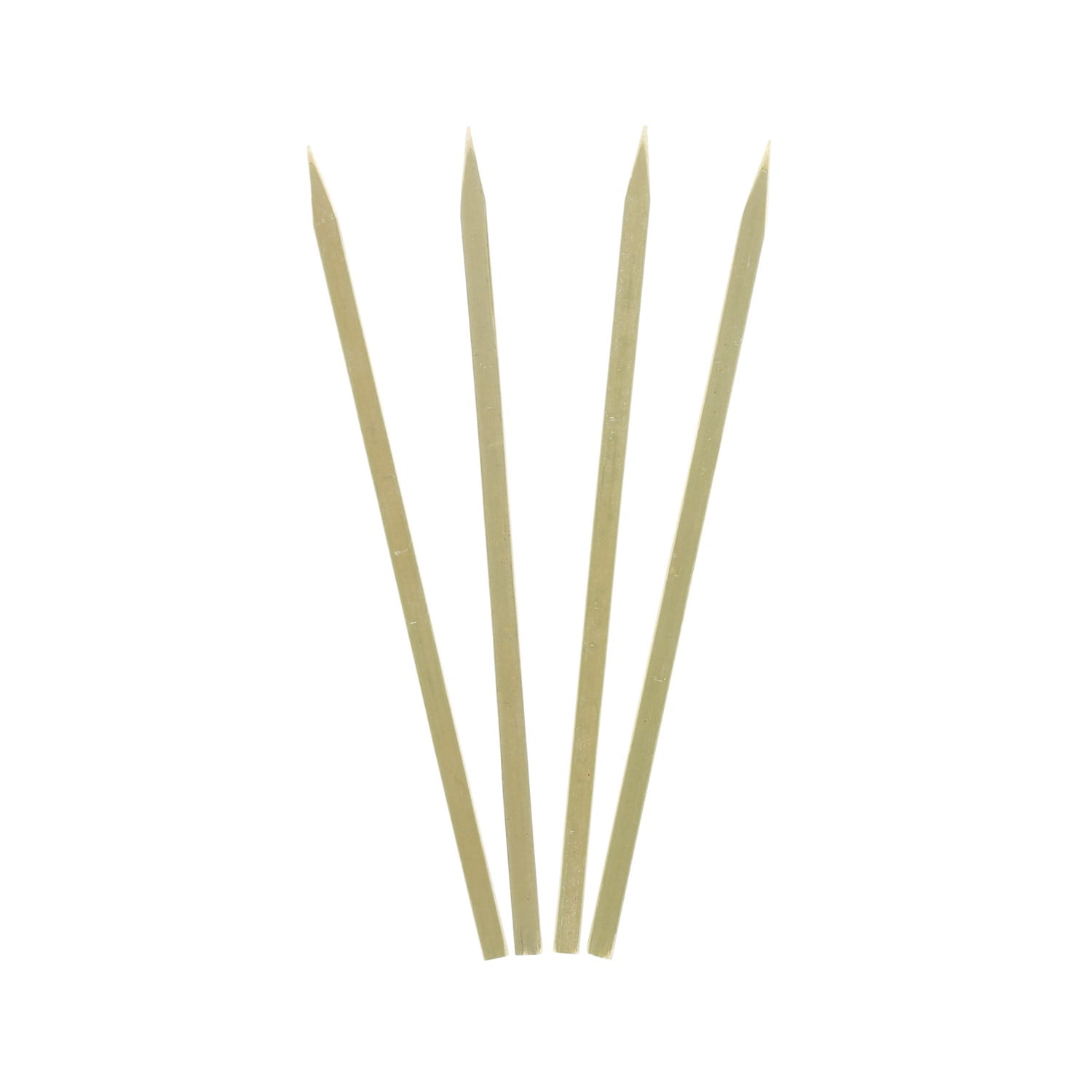 7" Flat Bamboo Skewers, 500 to 3,000