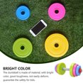 thumbnail image 3 of HORIALENCE 1 Set Plastic Dumbbell Toy Hand Eye Arm Coordination Ergonomic Handle Design for Home Use, 3 of 8