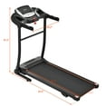 thumbnail image 5 of Aukfa Home Folding Treadmill with Pulse Sensor, 2.5 HP Quiet Brushless, 7.5 MPH, 300LBS Weight Capacity, Walking Jogging Machine with Incline, 5 of 8