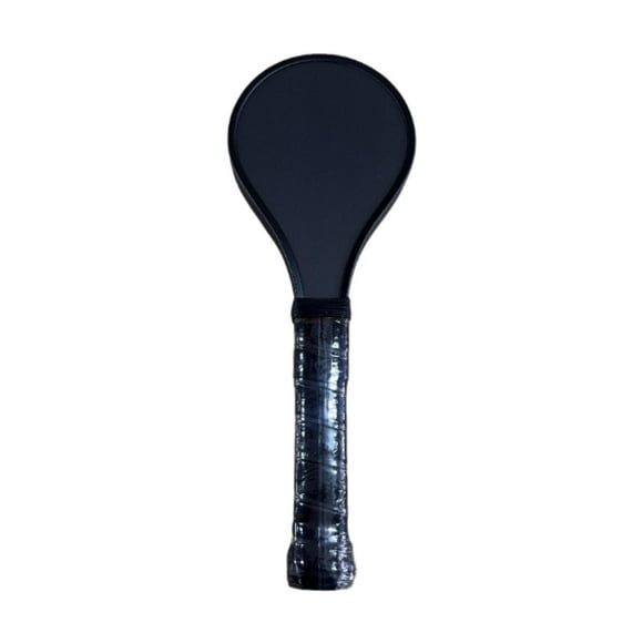 relayinert Pickleball Sweet Spot Paddle Portable Frosted Black Surface Pickleball Racquet Black 35x12.7x2cm