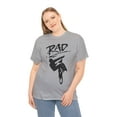 thumbnail image 3 of 80s Retro Team RAD Graffiti Racing Bike Design Unisex Heavy Cotton Tee, 3 of 5