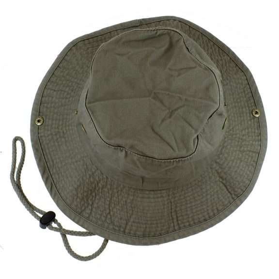 Gelante 100% Cotton Stone-Washed Safari Booney Sun Hats Caps Adult Size.