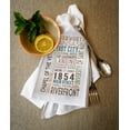 thumbnail image 2 of Leavenworth, Kansas, Typography (100% Cotton Tea Towel, Decorative Hand Towel, Kitchen and Home), 2 of 3