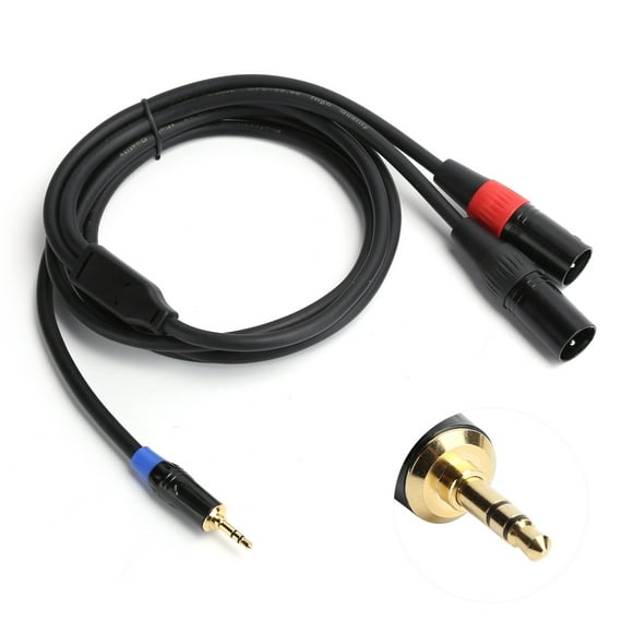 Audio Line, XLR Audio Cable PVC Wide Application for Power Amplifiers for Mixing Consoles / 9.8ft