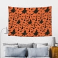 thumbnail image 5 of Halloween Tapestry halloween Decor, halloween witch print Halloween Decorations Wall Tapestry Aesthetic, Tapestry Wall Hanging for Bedroom, Livingroom, Dorm Decor - 60x40in, 5 of 6
