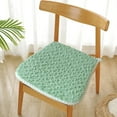 thumbnail image 6 of Gallickan Seat Cushion, Plush Chair Cushion for Winter, Soft Rose Office Chair Pad, Non-Slip 18 x 17 Inch Comfort Cushion for Office Chair, Car, Home, Green, 6 of 6