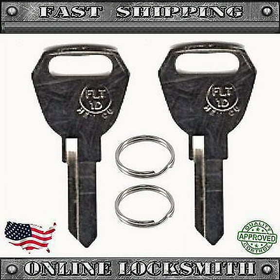 2x RV Keys - Fulton Hitch 1645R / FLT-1D - Recreational Vehicle