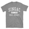 thumbnail image 1 of Singac New Jersey Classic Established Men's Cotton T-Shirt, 1 of 1