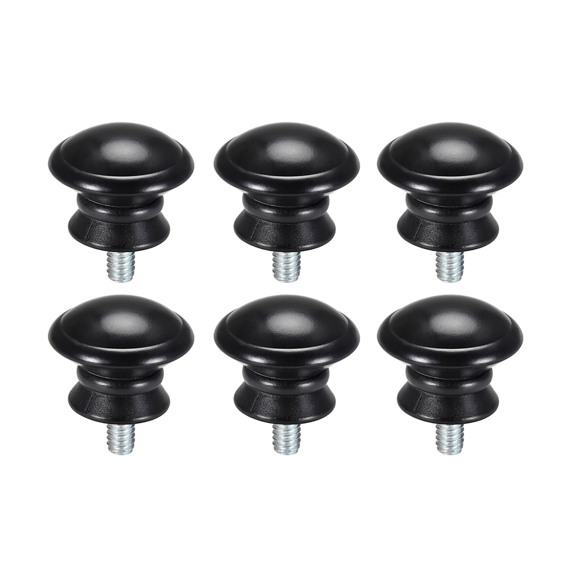 Curtain Rod Finials Plastic End,Fit For 15.8mm Diameter (Max.) Rod