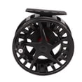thumbnail image 3 of Fly Reel, Aluminium Alloy Metal Fly Reel Black Large Line Capacity With Storage Bag For Freshwater, 3 of 8