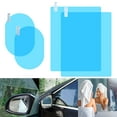 thumbnail image 2 of 8Pcs Car Rain-proof Film Rearview Mirror Waterproof Film Glass Anti-Fog Stickers, 2 of 17