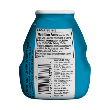 (10 pack) (10 Pack) Great Value Tropical Drink Enhancer, Peach Mango Passion Fruit, 1.62 fl oz