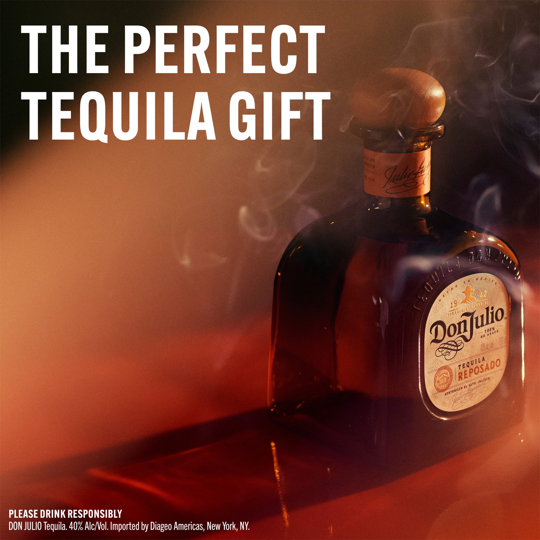Don Julio Reposado Tequila, 750 mL, 40% ABV