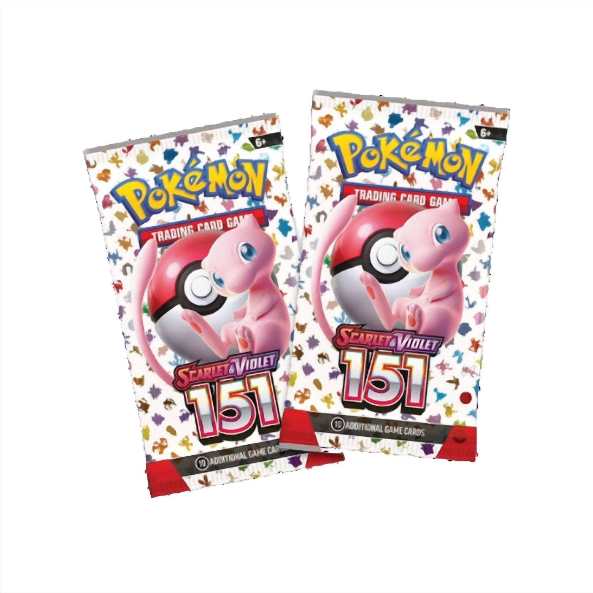 Pokemon TCG Scarlet and Violet 151 Booster Pack, 10 Cards, English