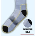 thumbnail image 5 of Tipi Toe Women's Comfort Cushion Athletic Performance Socks (6 Pairs), 5 of 6