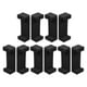 thumbnail image 3 of 1 Set 10pcs 1/4 Teléfono celular Soplos de trípode Selfie Stick Accesorios (Negro), 3 of 4