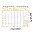 18-Month Wall Calendar for Planning - Thick Paper, Ample Writing Space ...