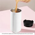 thumbnail image 6 of Family Friendly 304 Stainless Steel Coffee Cup Safe Coating Vacuum Insulated Ensures Taste Temperature Stability, 6 of 9
