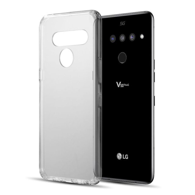 LG V50 ThinQ (Sprint, Verizon) FUSION CANDY WITH CLEAR ACRYLIC BACK LUXMO No