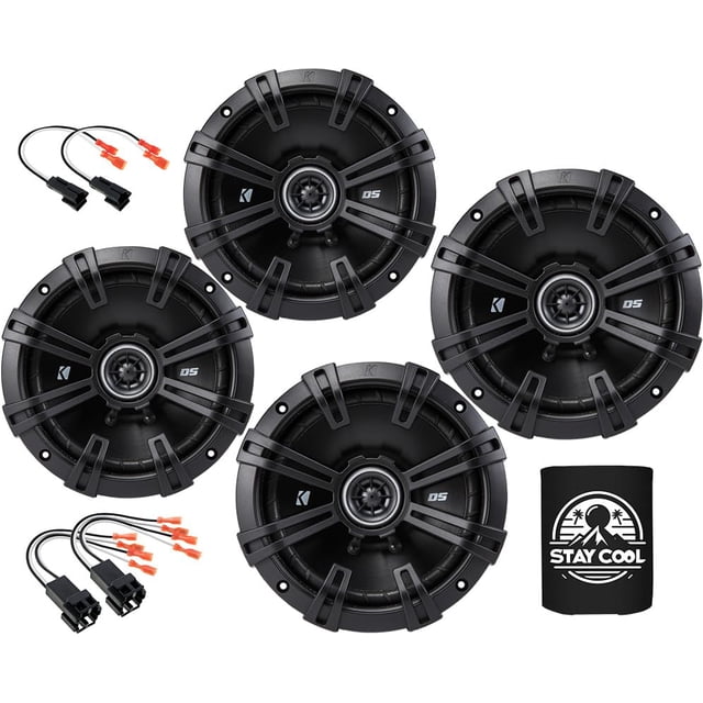 Kit de actualización de altavoces KICKER DS Series 6.5 y 6.75 para Silverado