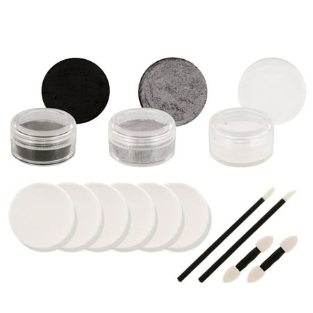 RAIDERS Football FACE PAINTING SET Fan Makeup Paint (Best White Makeup For Face Painting)
