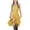 Yellow, variant on CQONEPT Girls Fashion Lace Patchwork Flowy High Low Dress Sleeveless Dresses for Teen Girls Summer Clothes Green 150