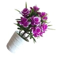 thumbnail image 4 of Bonsai de simulación de decoración del hogar de flores artificiales de plástico maceta falsa Eigraketly HA8764-00B, 4 of 6