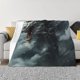 thumbnail image 1 of Balery Cloud White Dragon Manta de Franela con Dibujo, Lujo Ultra Suave y Cálido, Antipelusa y Resistente a las Arrugas para Cama, Sofá, Camping -40"x30", 1 of 6