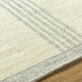 thumbnail image 3 of Livabliss Wool Rugs for Living Room, 5x7 Brook Modern Cream Area Rug, Bedroom Dining Room Home Decor Handmade Carpet (5' x 7'6"), 3 of 8