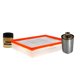 thumbnail image 1 of Kit De Filtro de Aire, Filtro de Aceite Sintético y Filtro de Combustible 3 PIEZAS Compatible con Gmc Sierra 3500 V8 6.0L DE 2001 A 2002, 1 of 3