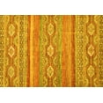 thumbnail image 1 of Ahgly Company Indoor Rectangle Abstract Yellow Modern Area Rugs, 7' x 9', 1 of 4