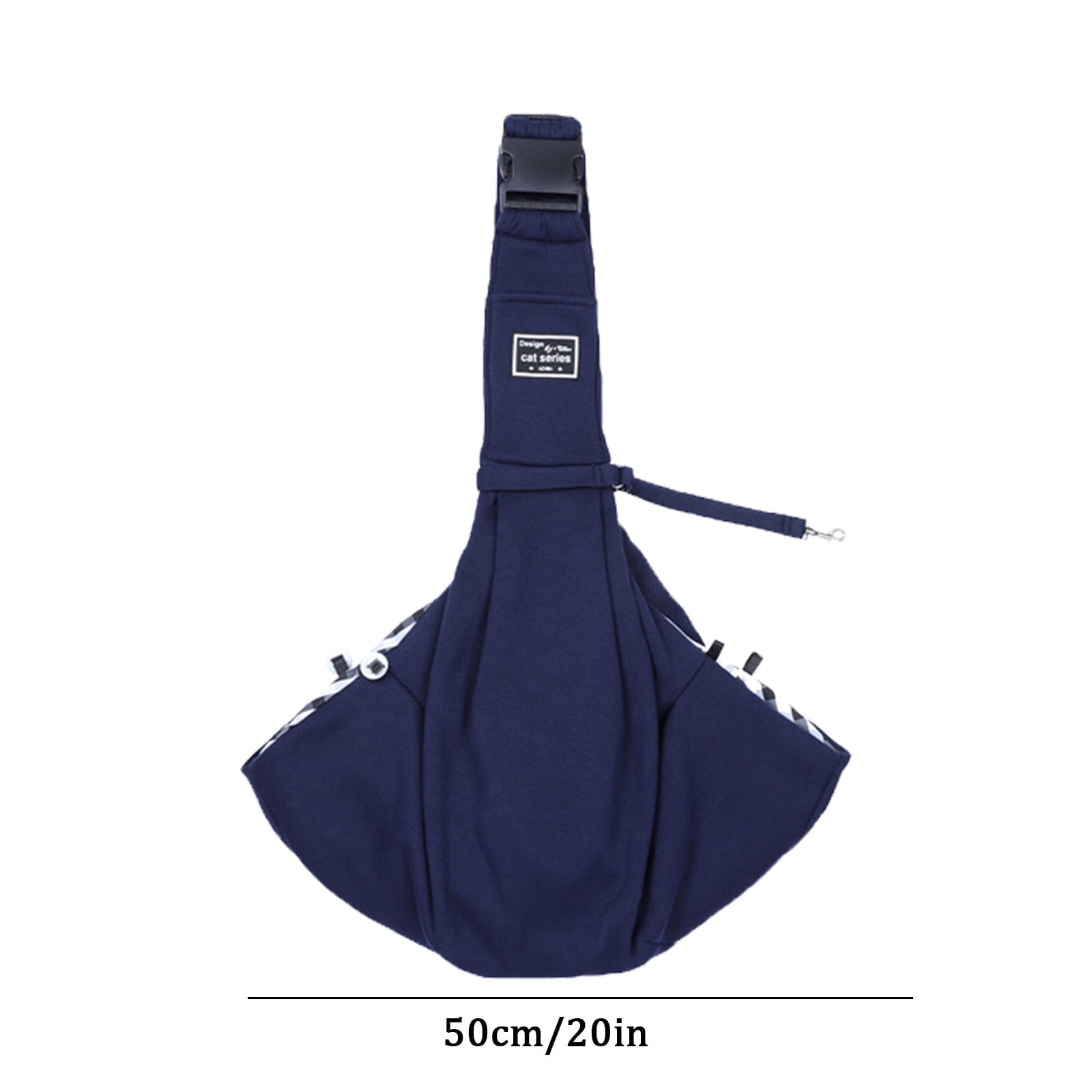Portable Folding Dog Backpack for Travel and Outdoor Adventures with Secure Crossbody Design