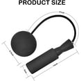 thumbnail image 3 of Cordless Jump Rope Adjustable Jump Rope For Home And Gym, Jump Rope Fitness, Weighted Jump Rope, Rope Free For Adults And Children - Black, 3 of 6