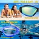 thumbnail image 4 of Gafas de natación, negras o azules, gafas de natación para adultos, hombres, mujeres, jóvenes, niños, niños, con antivaho, impermeables, lentes de protección brillar Hogar, 4 of 5