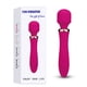 thumbnail image 2 of Vibrador de doble cabeza, 10 frecuencias, fuerte carga de choque, gran masajeador de masturbación, vibrador femenino, 2 of 2