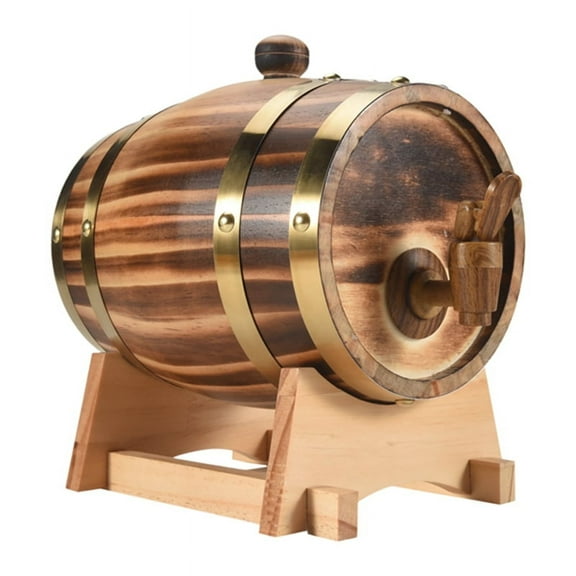 Oak , 1.5 L / 3 L Oak Storage Built-in Foil Liner to Store Your Own Whiskey, Beer, Wine, , ,C