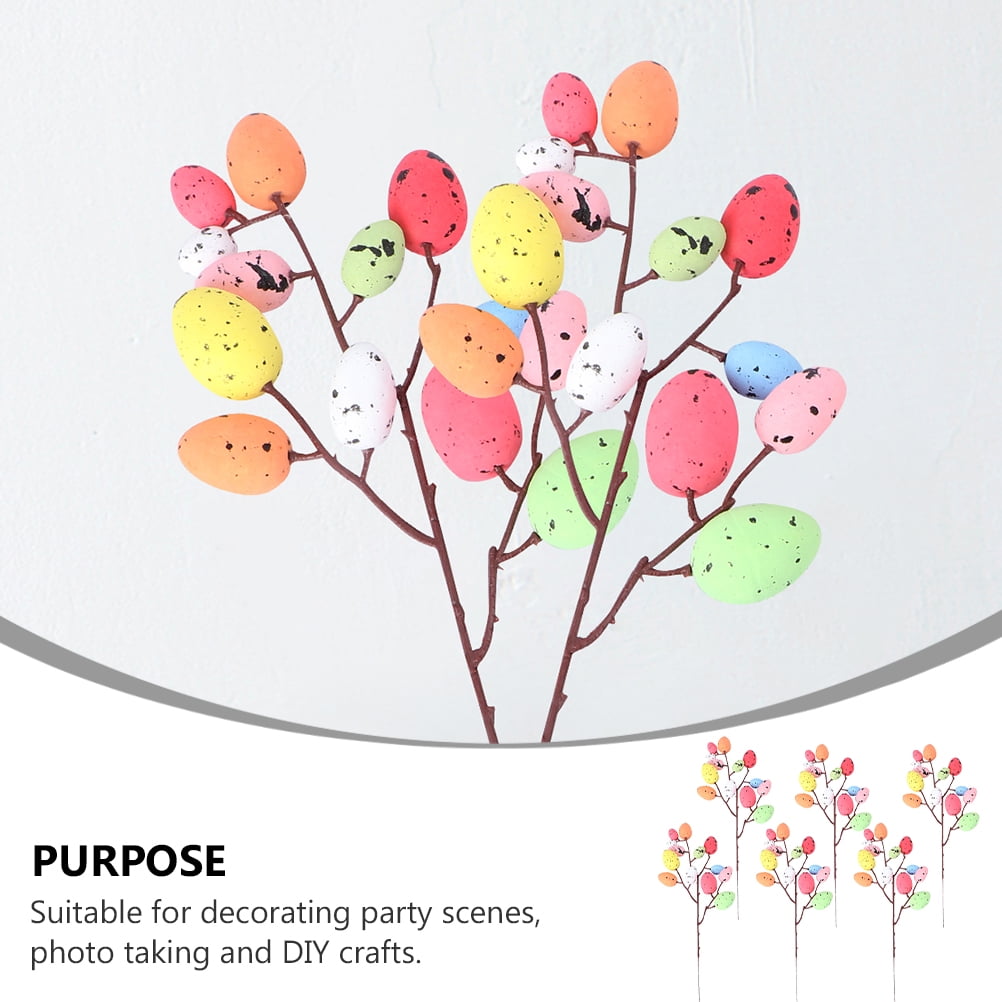6 Sets Pickled Eggs Easter Cuttings Themed Decorations